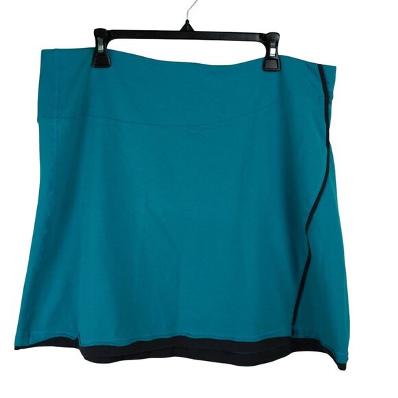 Mountain Hardwear Womens Athletic Athleisure Turquoise Skirt‎ Size XL - Picture 1 of 6